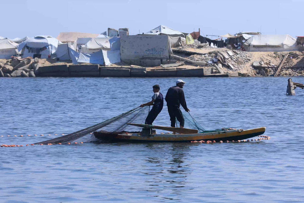 صناعة صيد الأسماك في غزة على وشك الانهيار.